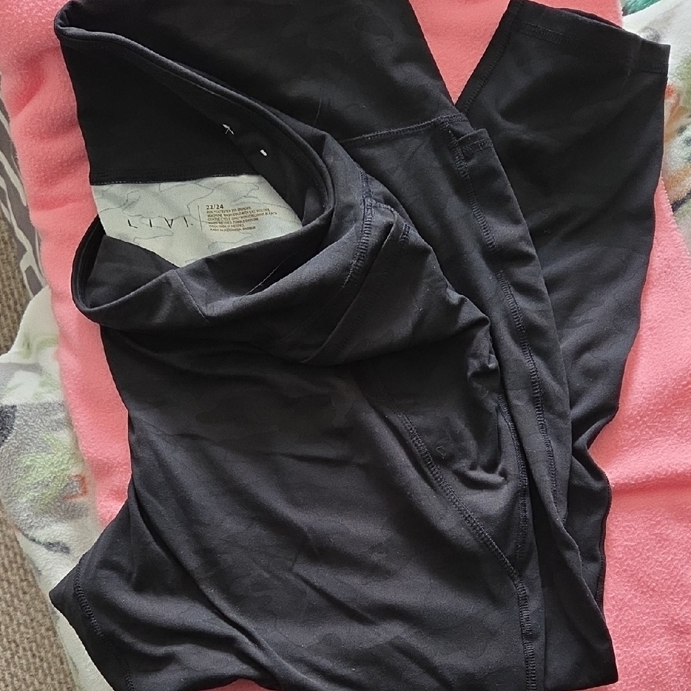 Yoga Black Leggings